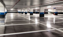 Marquage au sol de parking à Nice